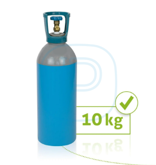 Bouteille 10kg CO2 pour adoucisseur type SOLUCALC, ECOBULLE, piège à moustique...